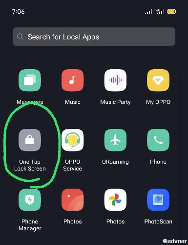 how to set phone as default app in oppo