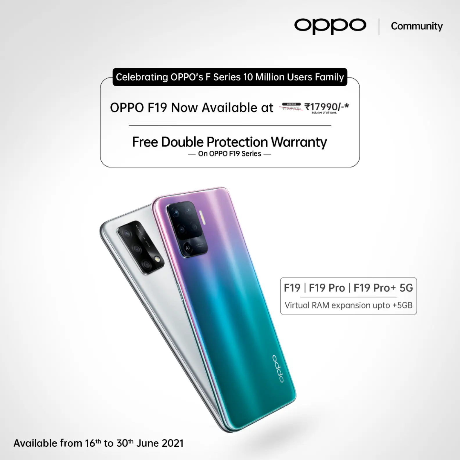 oppo f latest series