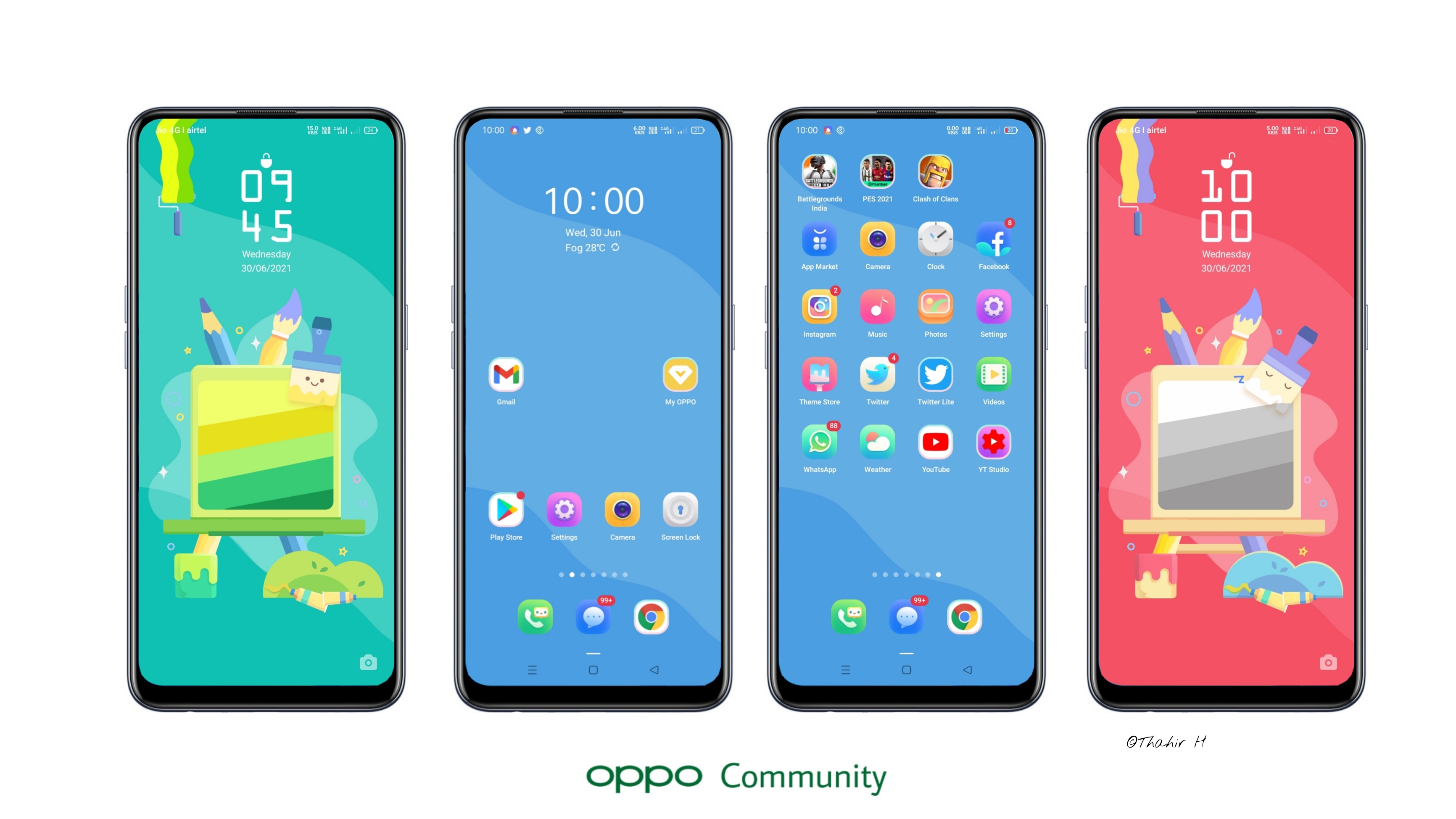 oppo f11 theme download