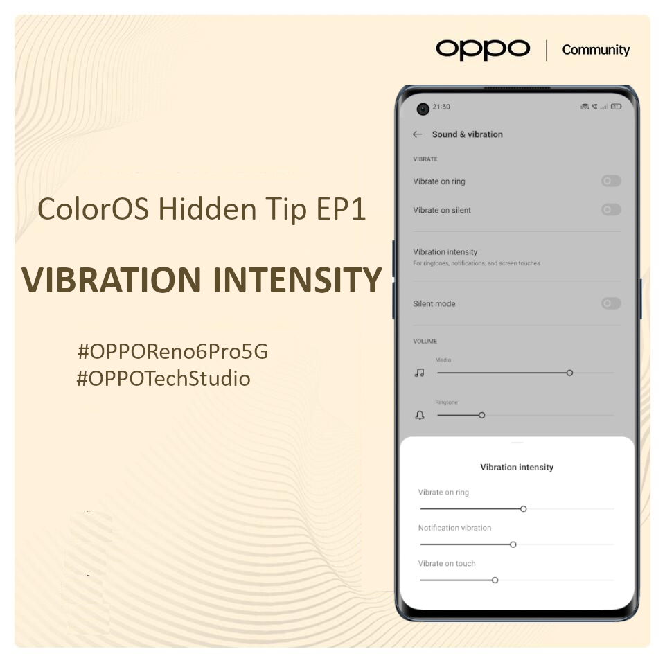 ColorOS Hidden TipEP-1 | Vibration Intensity | OPPO Tech Studio