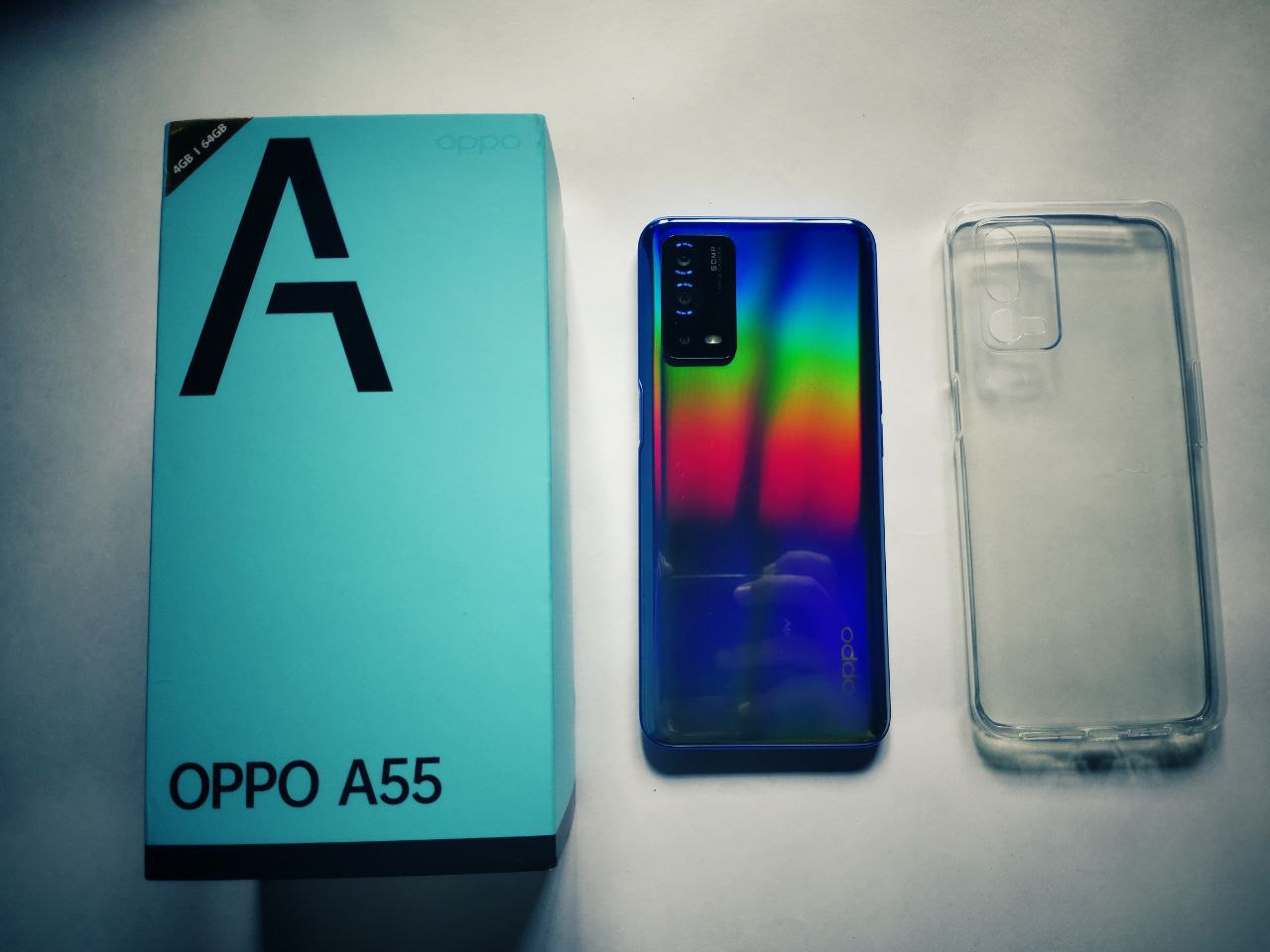 oppo a55 unboxing