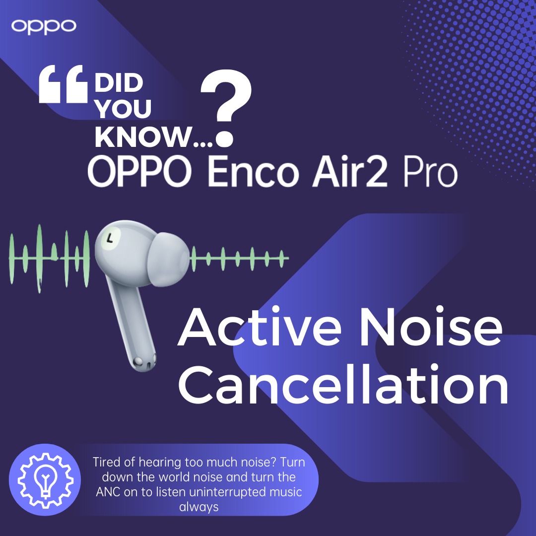 Active Noise Cancellation in Air2 Pro | #DidYouKnow?