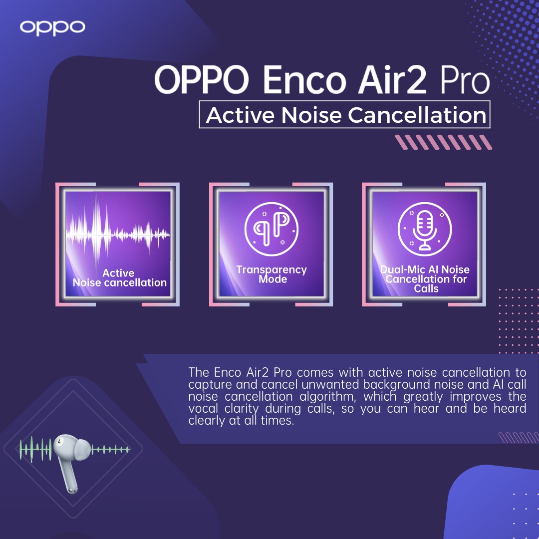 Active Noise Cancellation in Air2 Pro | #DidYouKnow?