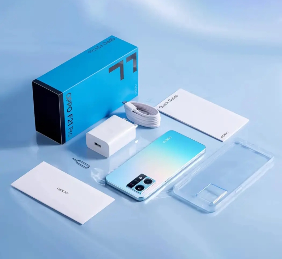 oppo f21pro blue color