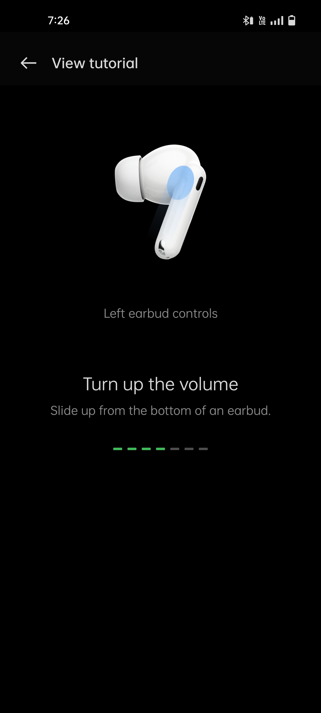 oppo earbuds volume control