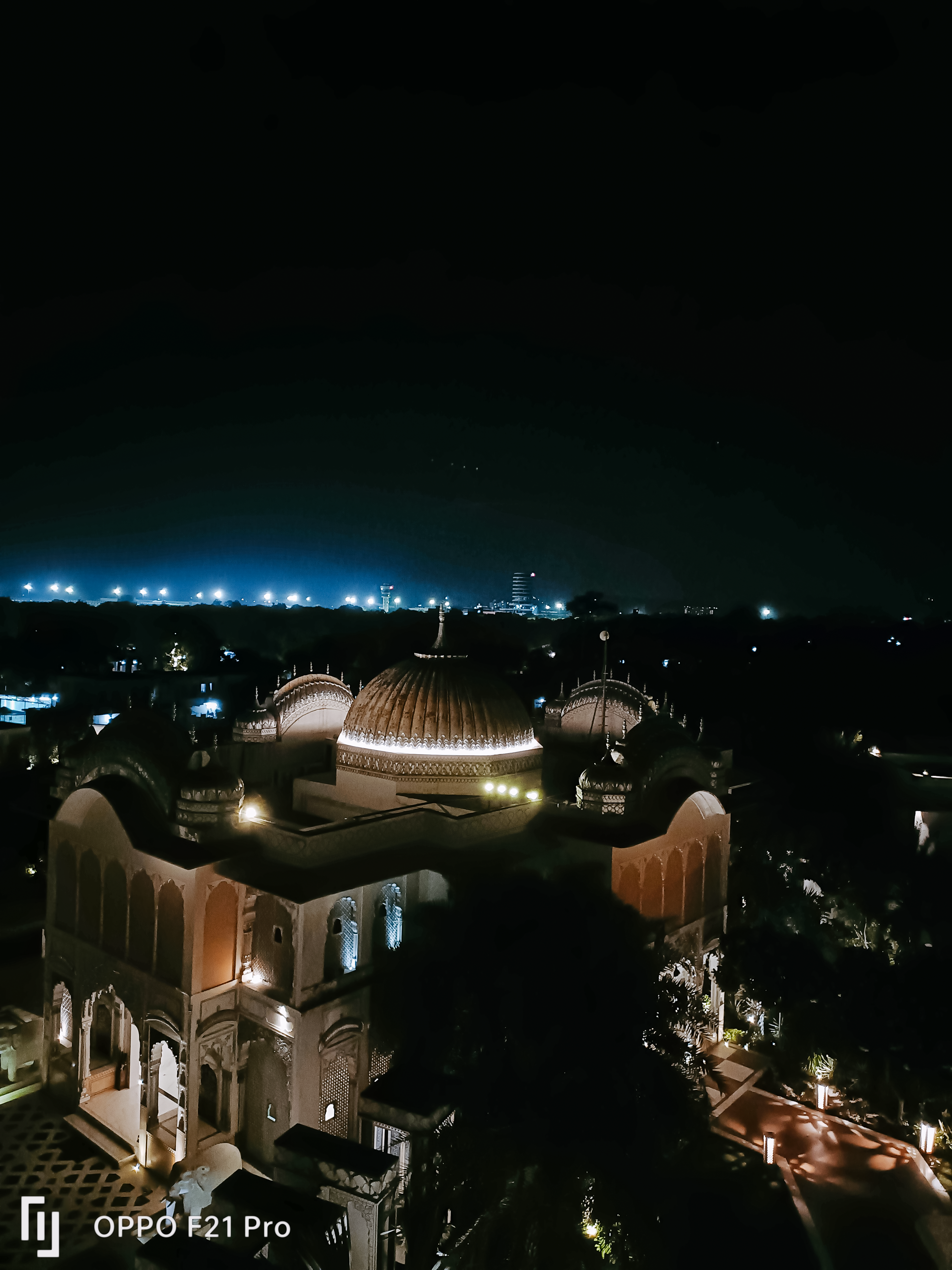 The Leela Palace, Jaipur Night Photography | OPPO F21 Pro | Ft