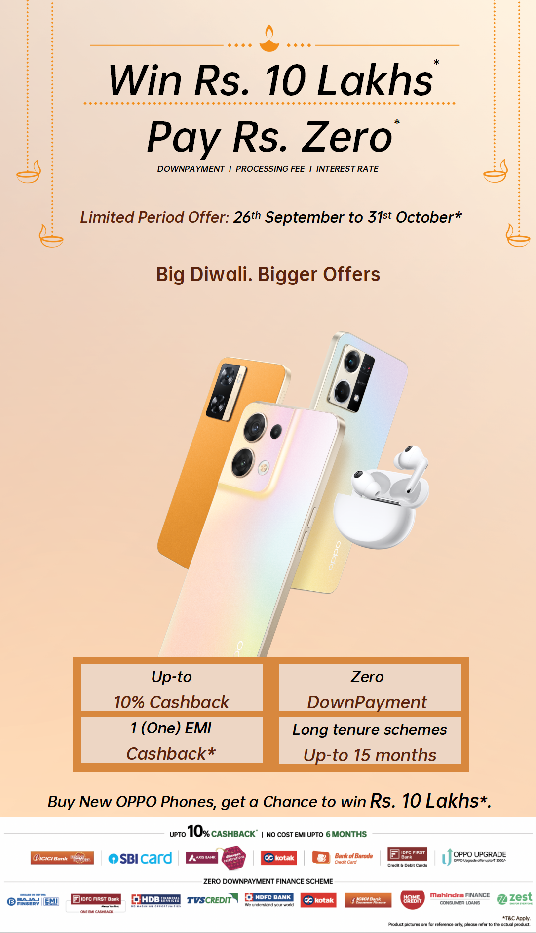 oppo diwali win 10 lakh