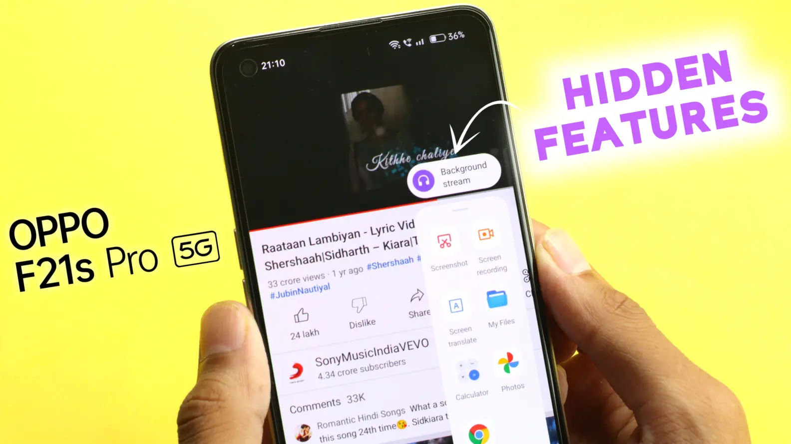 Anti-peeping Feature in #ColorOS, ft. OPPO F21s Pro 5G
