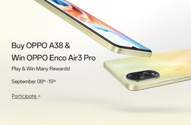 Introducing All New OPPO A38! A Complete Package Smartphone At