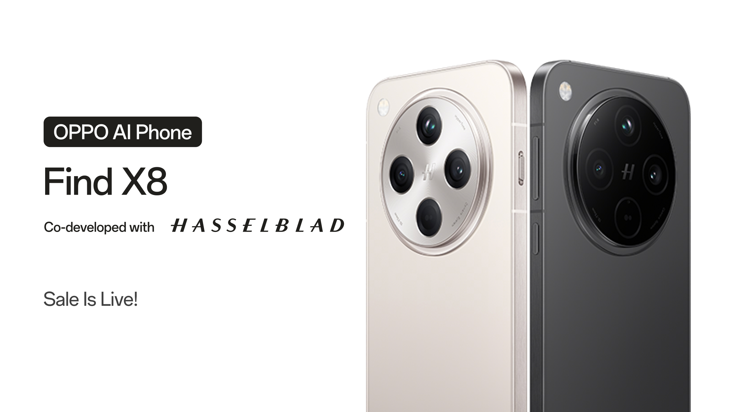 Find X8 Series is Now Available at Your Nearest Stores!